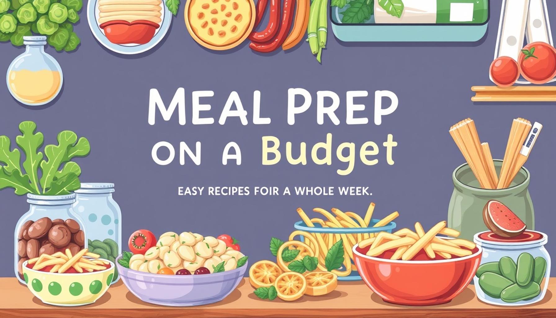 Meal Prep on a Budget: Easy Recipes for the Whole Week