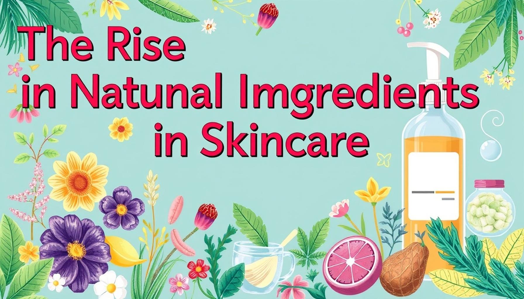 The Rise of Natural Ingredients in Skincare: Benefits and Trends