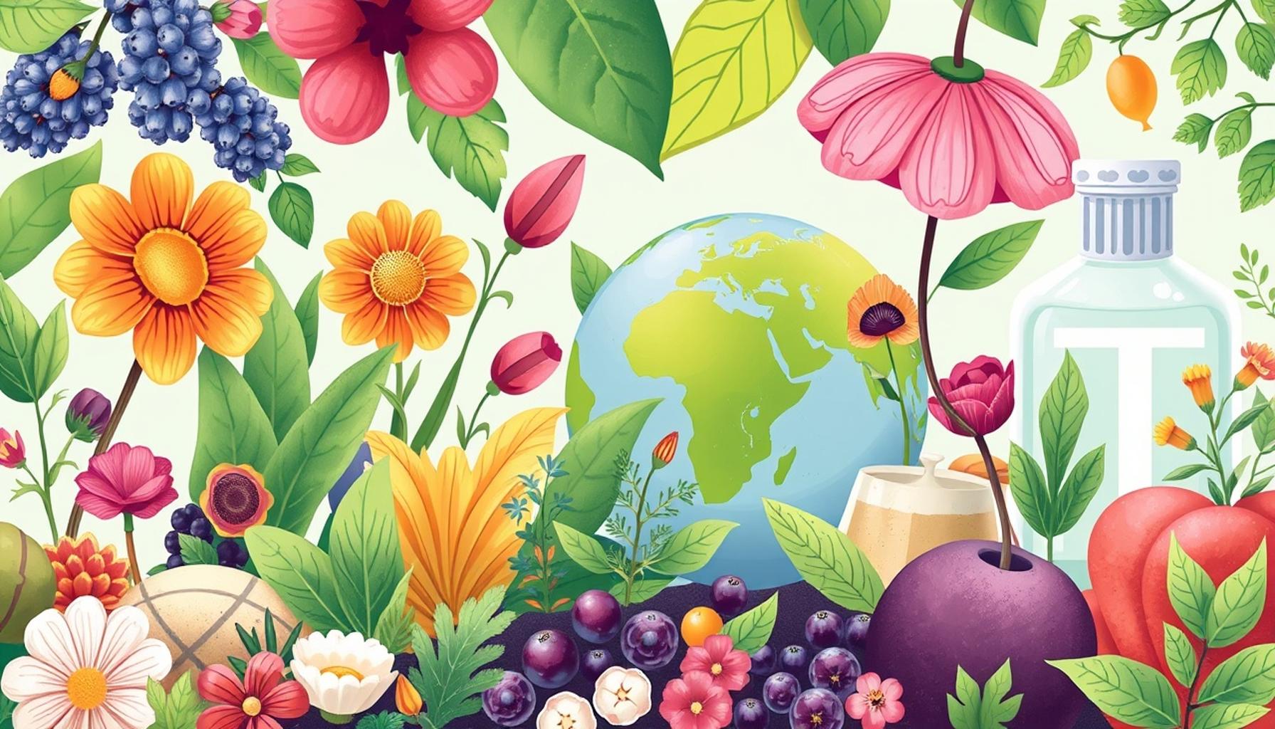 Exploring the Environmental Impact of Sourcing Natural Ingredients in the Beauty Industry