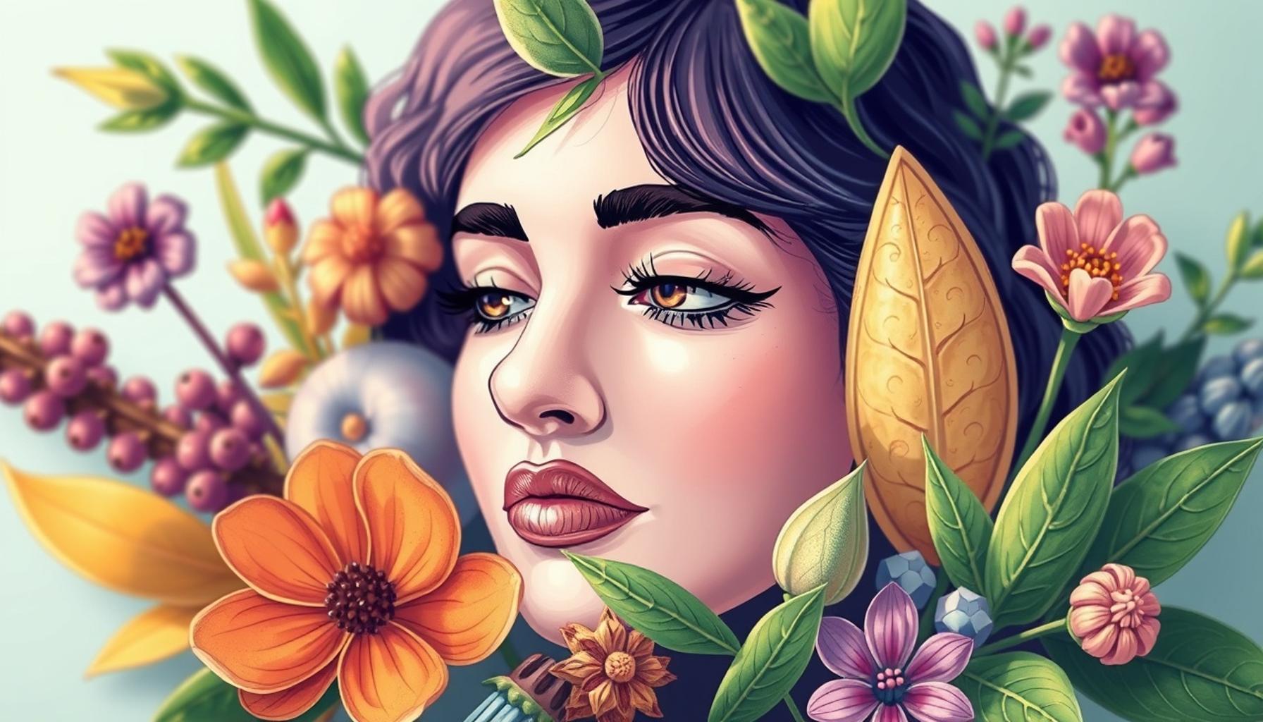 The Role of Herbal Extracts in Anti-Aging Skincare Formulations