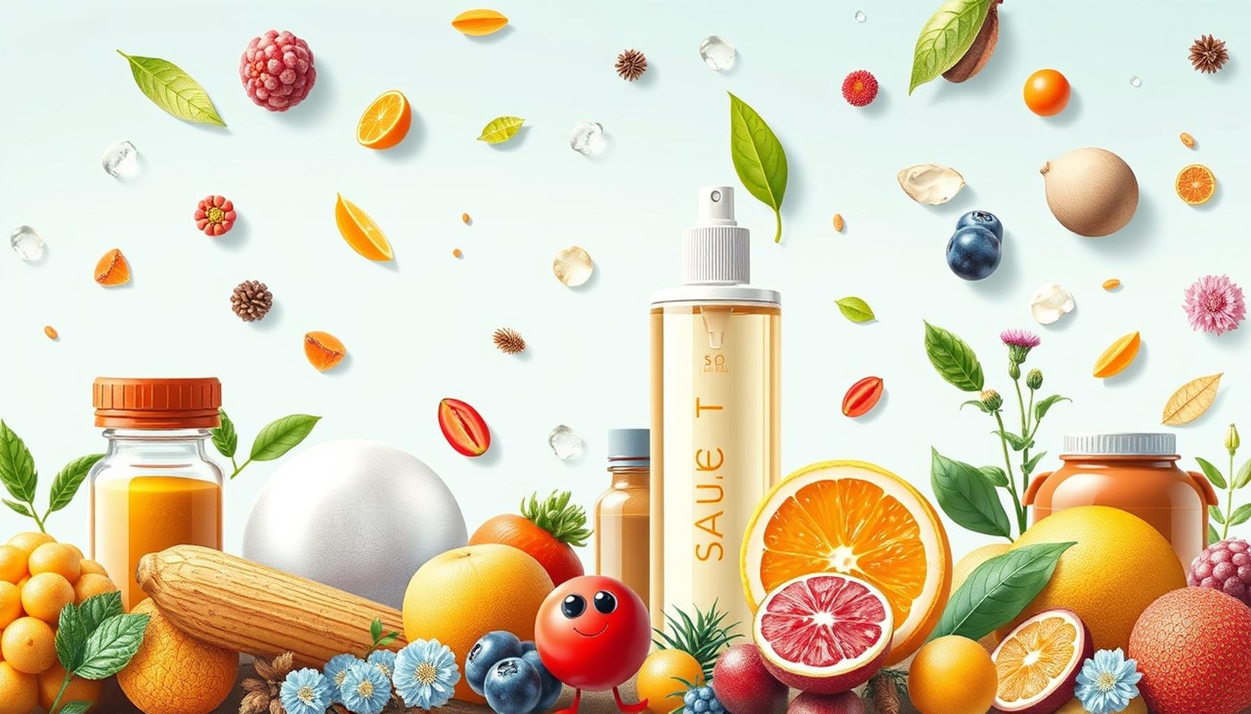 Comparative Study of Natural and Synthetic Ingredients in Anti-Aging Products