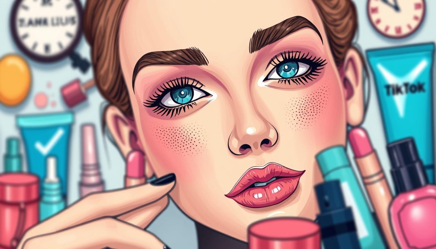 The Influence of Social Media on Beauty Trends: How TikTok is Transforming the Cosmetics Market