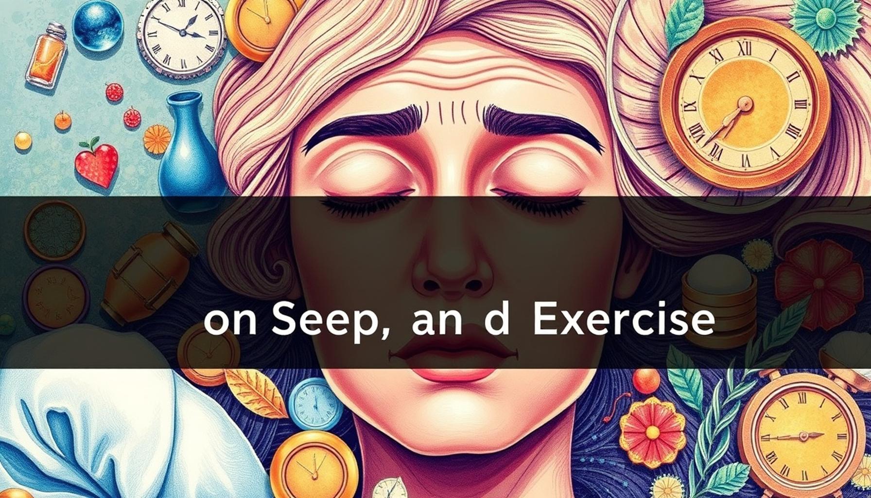 The Impact of Lifestyle Choices on Skin Aging: Stress, Sleep, and Exercise