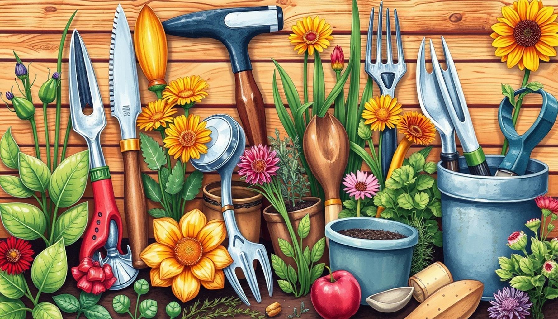 Top 10 Essential Gardening Tools Every Beginner Needs to Succeed