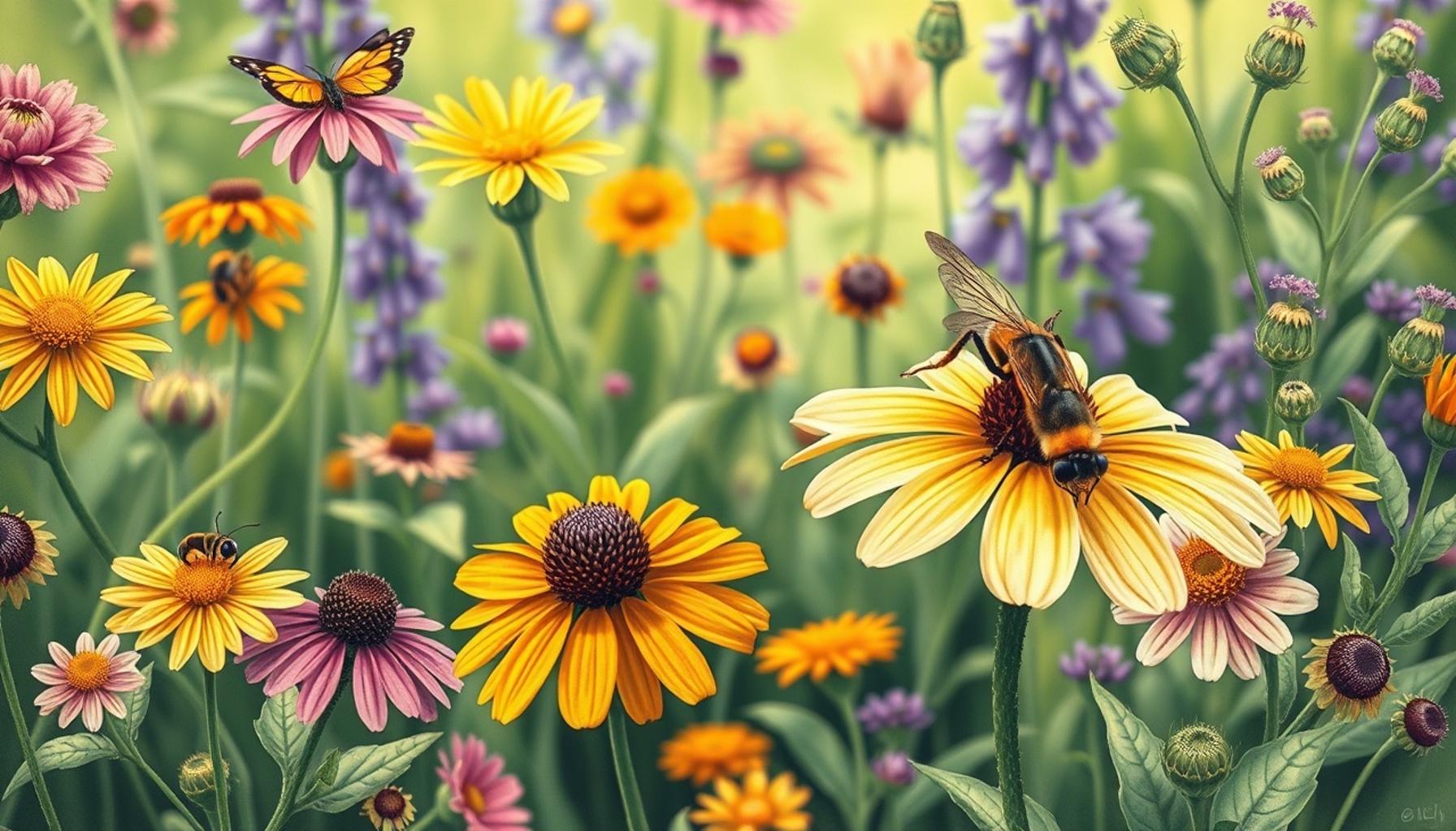 Pollinator-Friendly Plant Varieties: Attracting Beneficial Insects to Your Home Garden