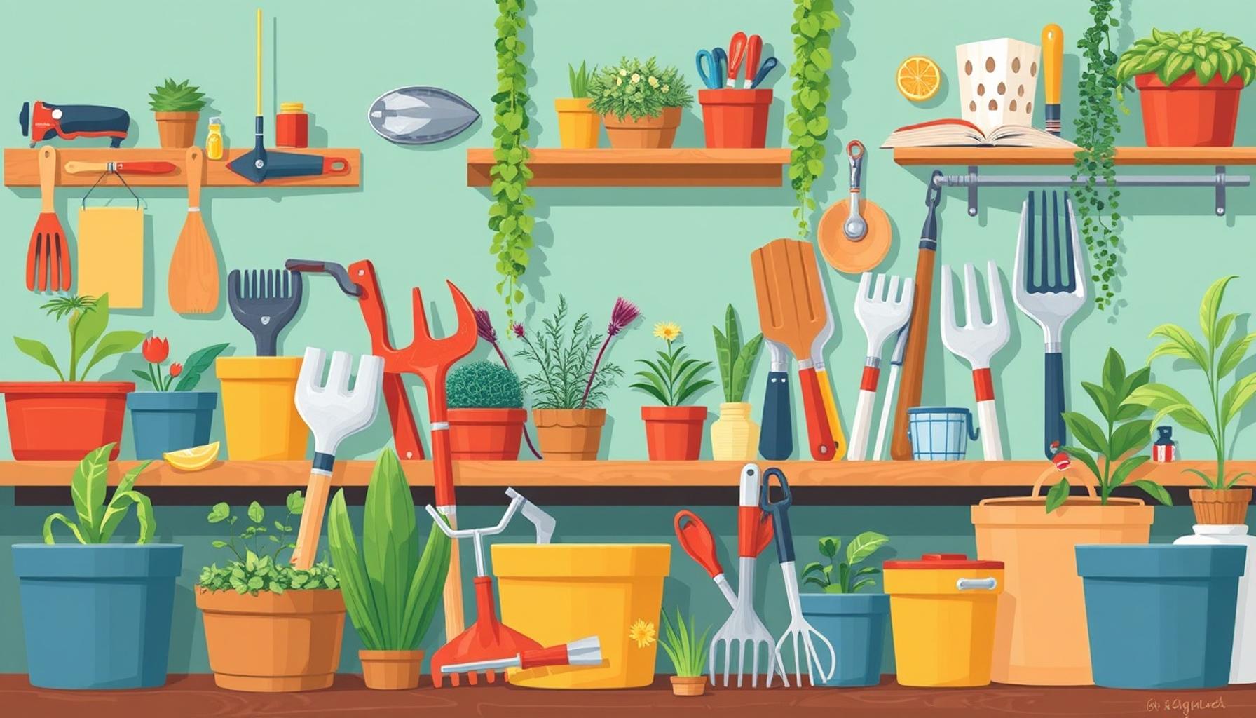 How to Organize and Store Your Gardening Tools at Home