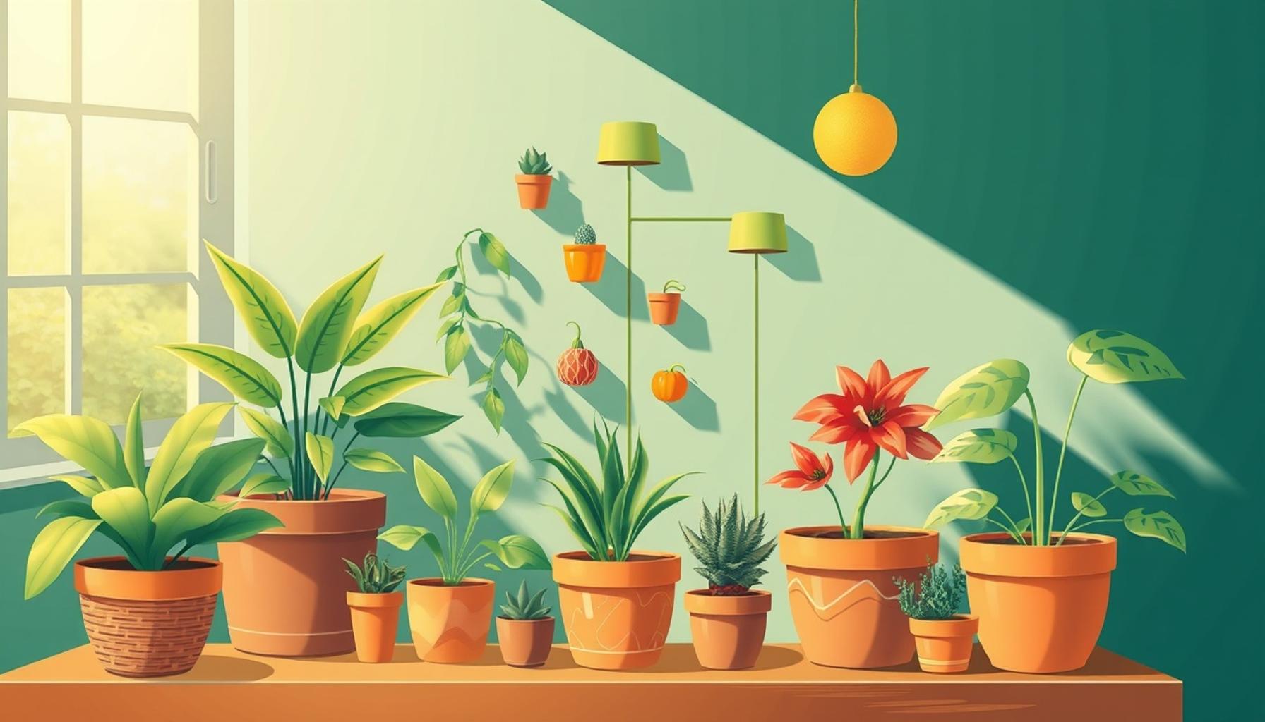 How to Create an Efficient Watering Schedule for Different Types of Houseplants