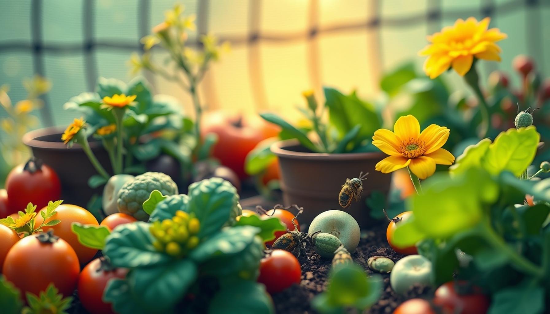 Pest Control Strategies in Home Vegetable Cultivation